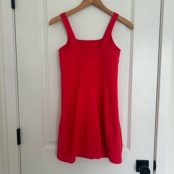 NWOT Girlfriend Collective Bold Red Mini Workout Dress XS - Picture 4 of 4